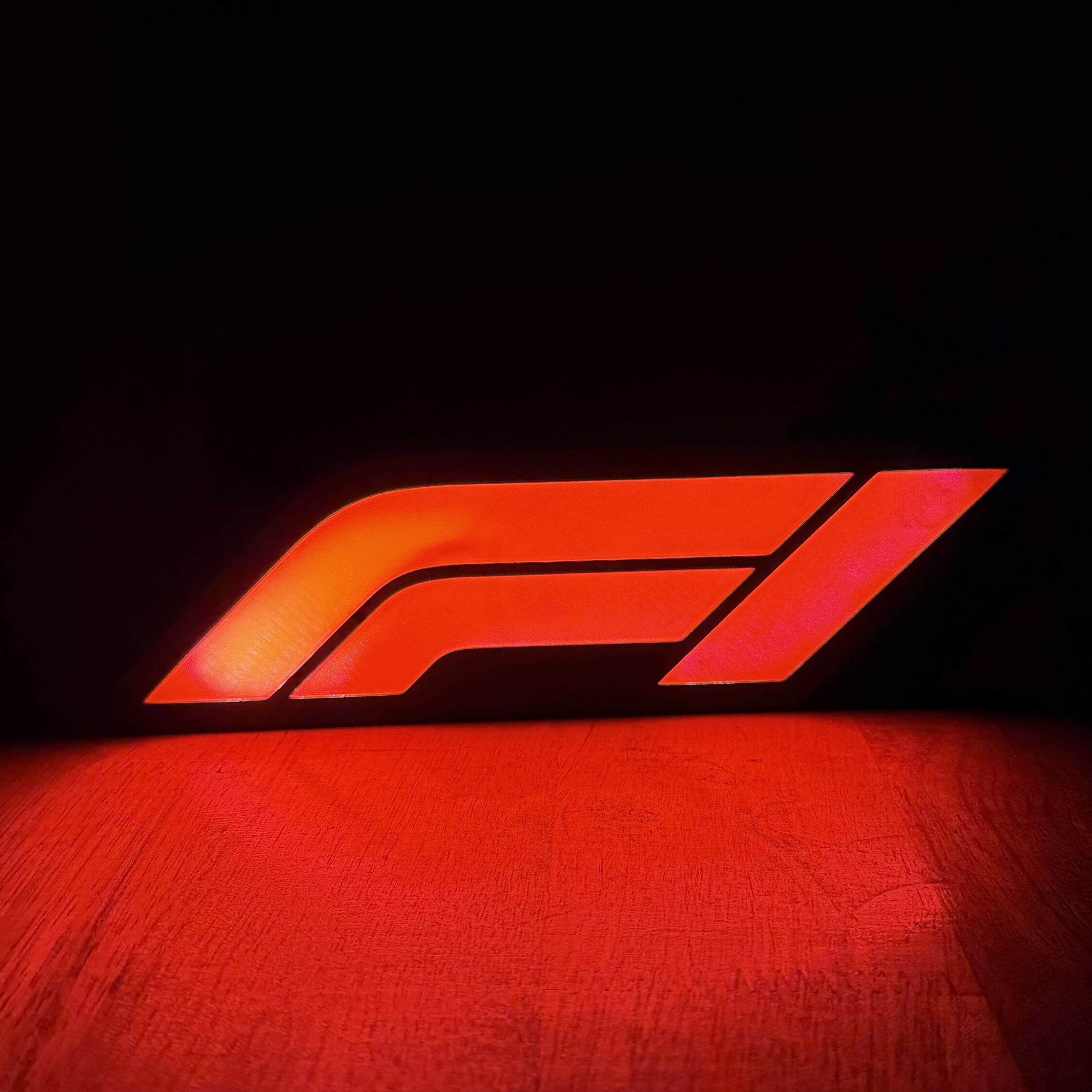 F1 Logo Lamp
